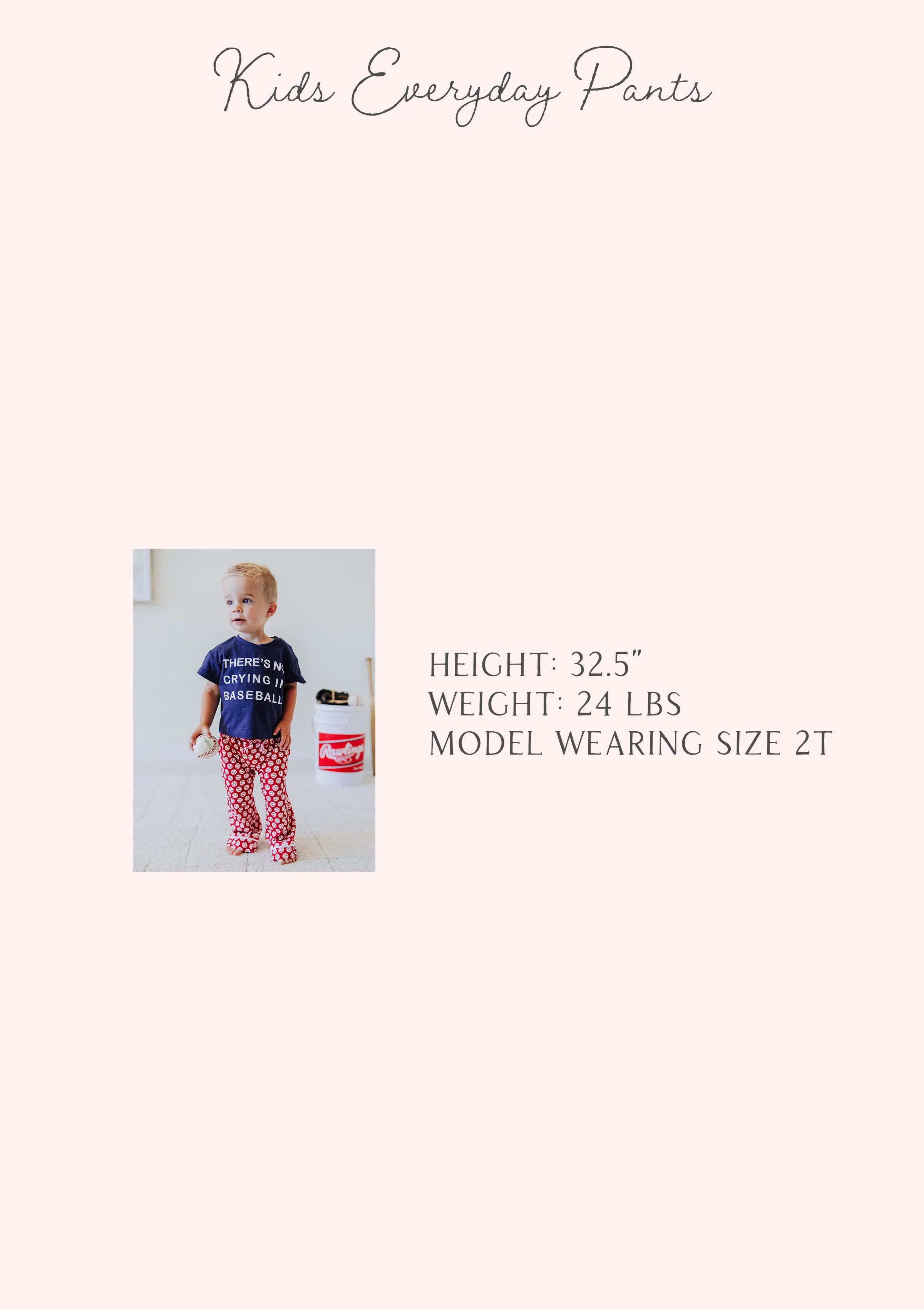 Kid's Everyday Pants - Aqua Blue Stripe
