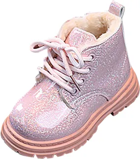 Kids Winter Snow Boots Insulated Winter Snow Boots Faux Fur Lined Warm Fur Lined Toddler Boots Non Slip Ankle Booties