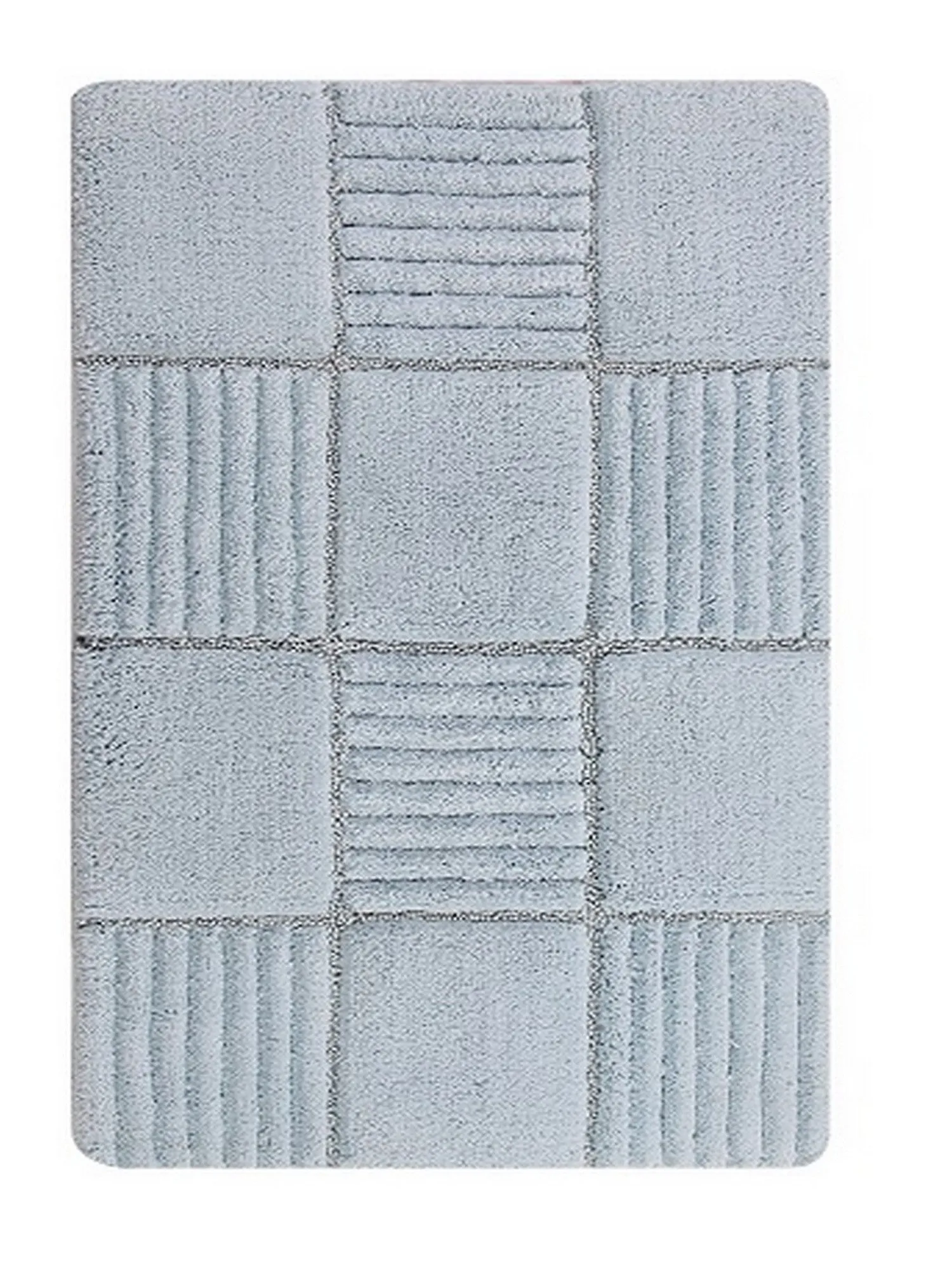 Knightsbridge Chakkar Board 220 GSF Non Skid Back Bath Rug 21 x 34