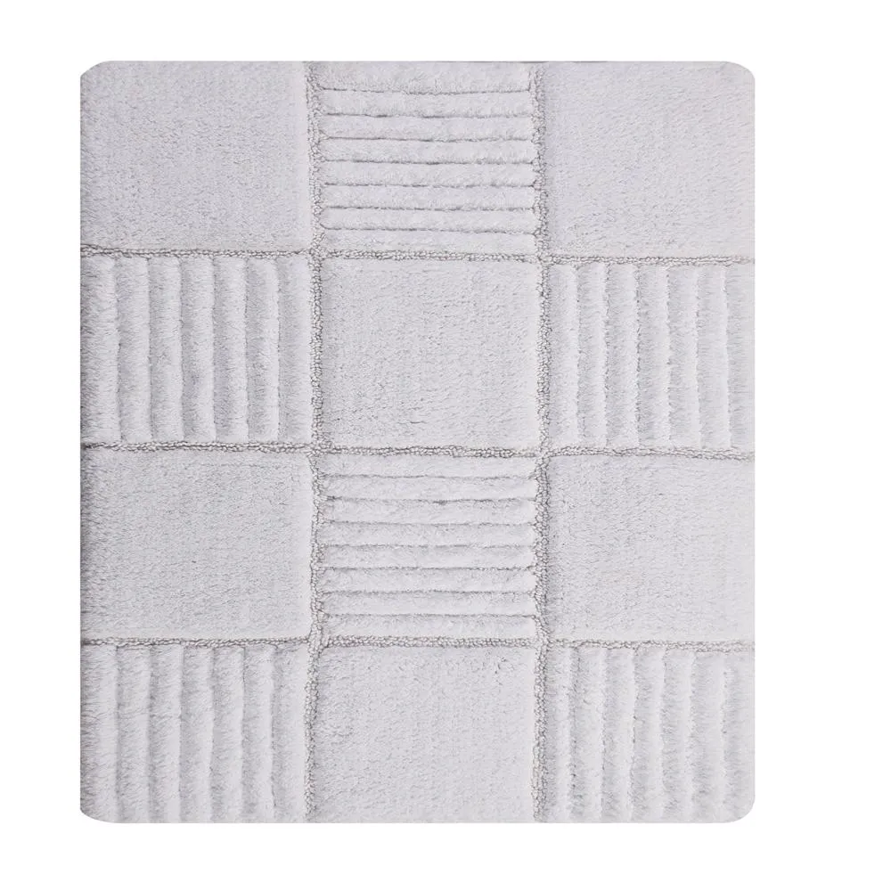 Knightsbridge Chakkar Board 220 GSF Non Skid Back Bath Rug 21 x 34