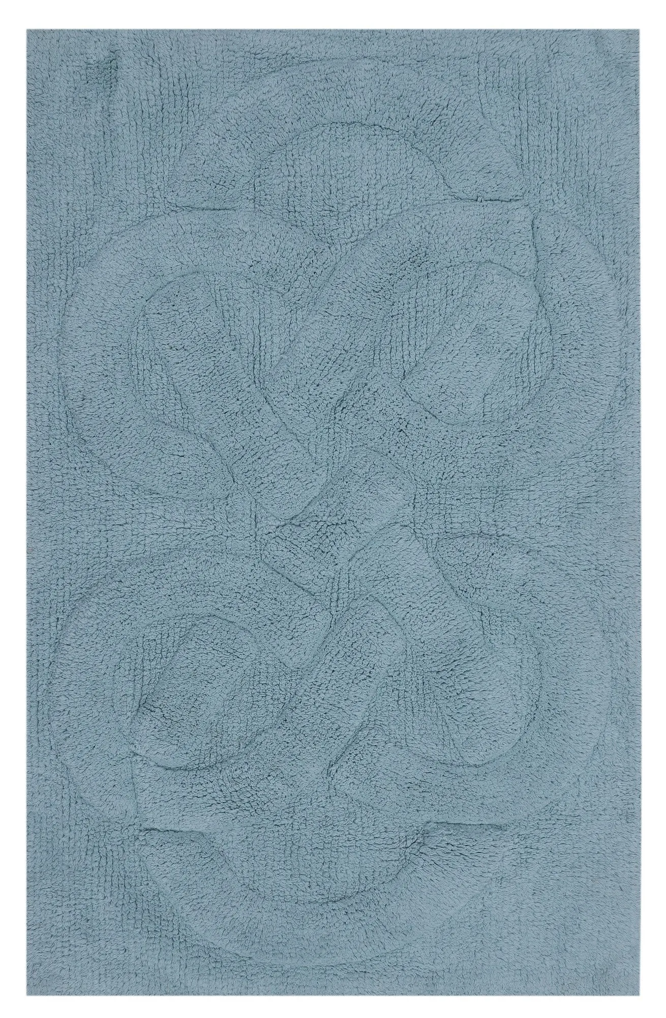 Knightsbridge Tuft Twisted 220 GSF Non Skid Back Bath Rug 20 x 30