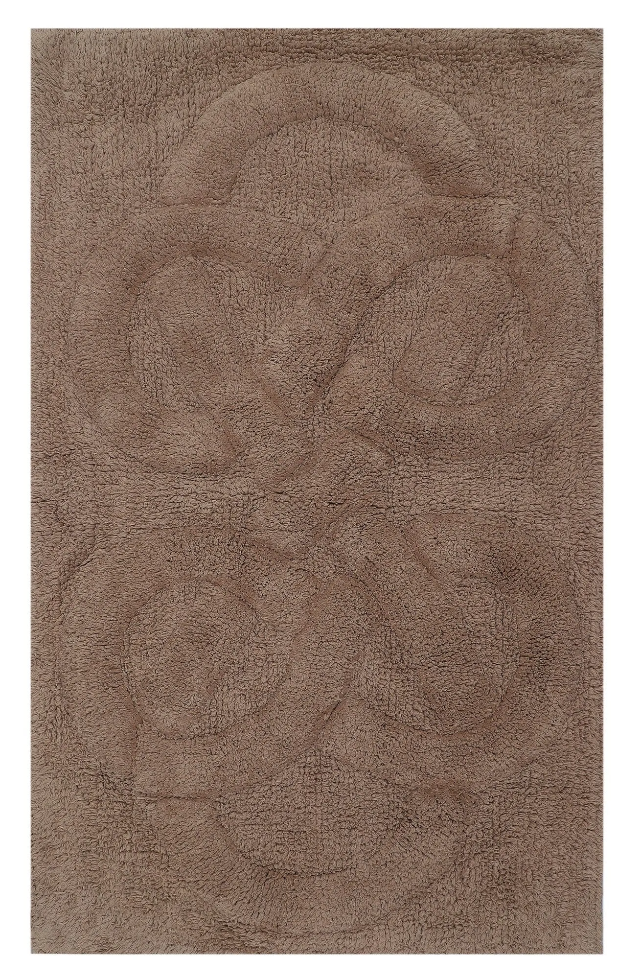 Knightsbridge Tuft Twisted 220 GSF Non Skid Back Bath Rug 20 x 30