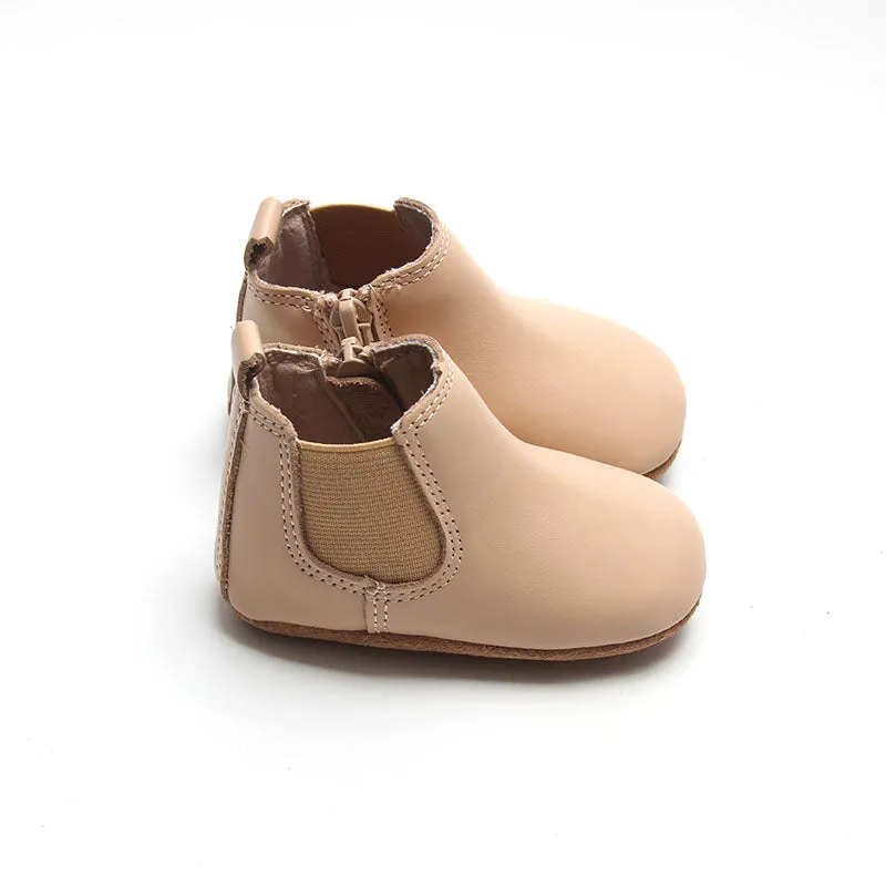 Leather Chelsea Boot | Color 'Honey' | Soft Sole