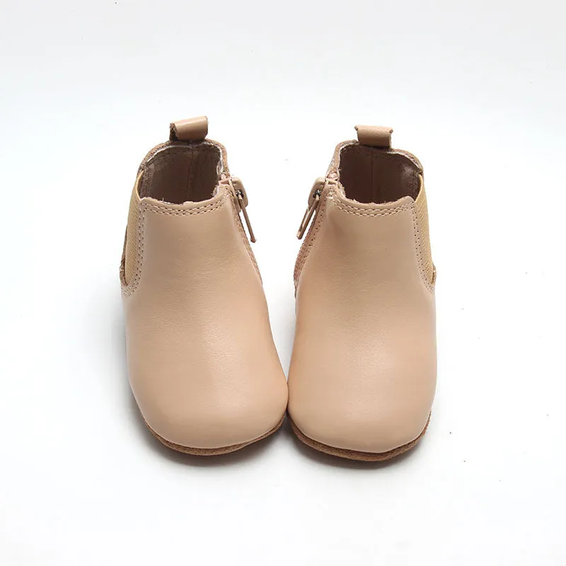 Leather Chelsea Boot | Color 'Honey' | Soft Sole