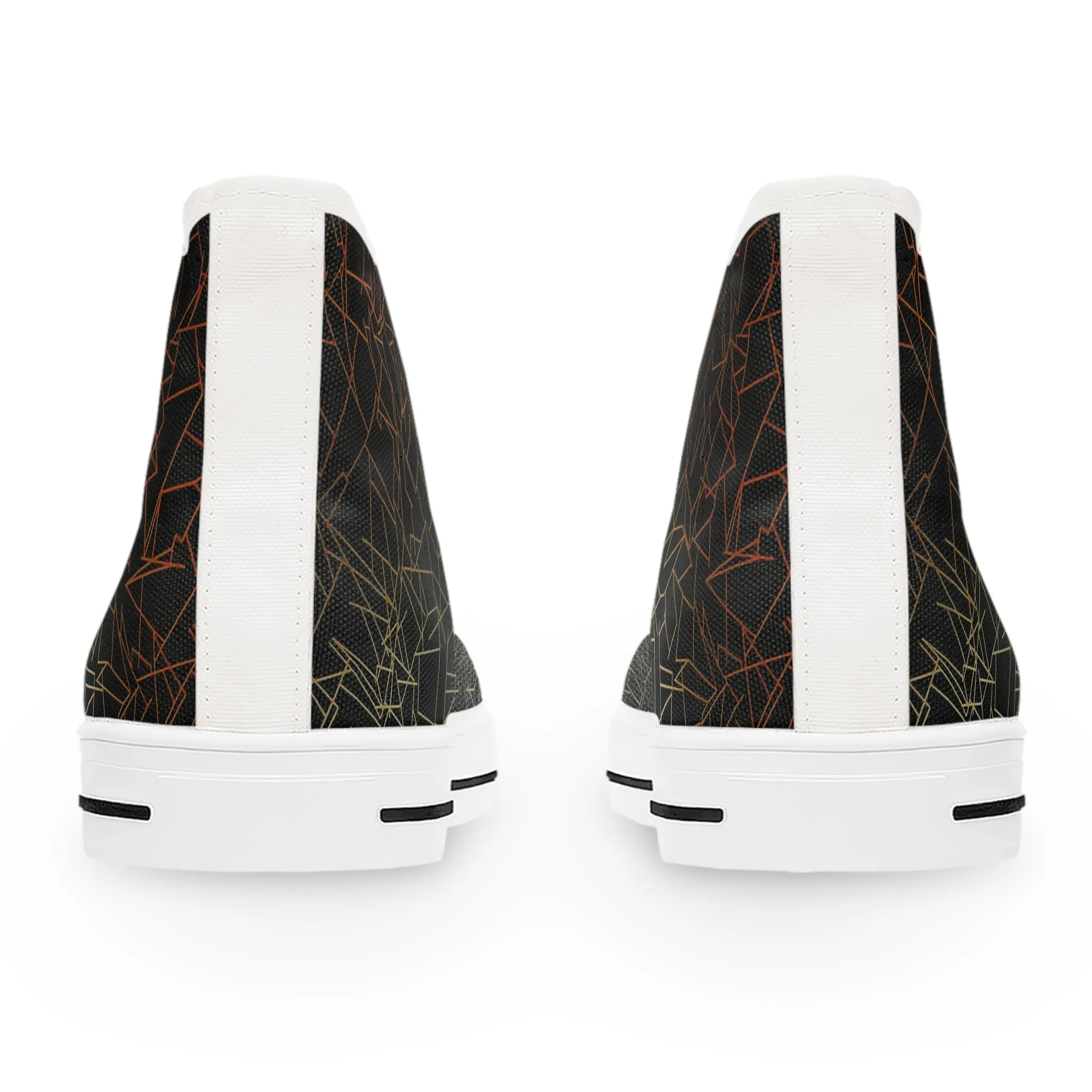 Line Art - Women's High Top Sneakers