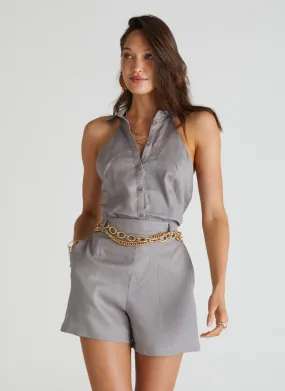 Luxe Linen Carrington Shorts (SAMPLE)