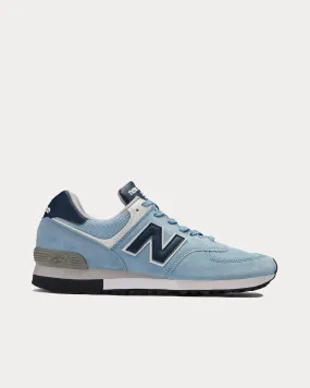 MADE in UK 576 Blue Fog / Celestial Blue / Navy Blazer Low Top Sneakers
