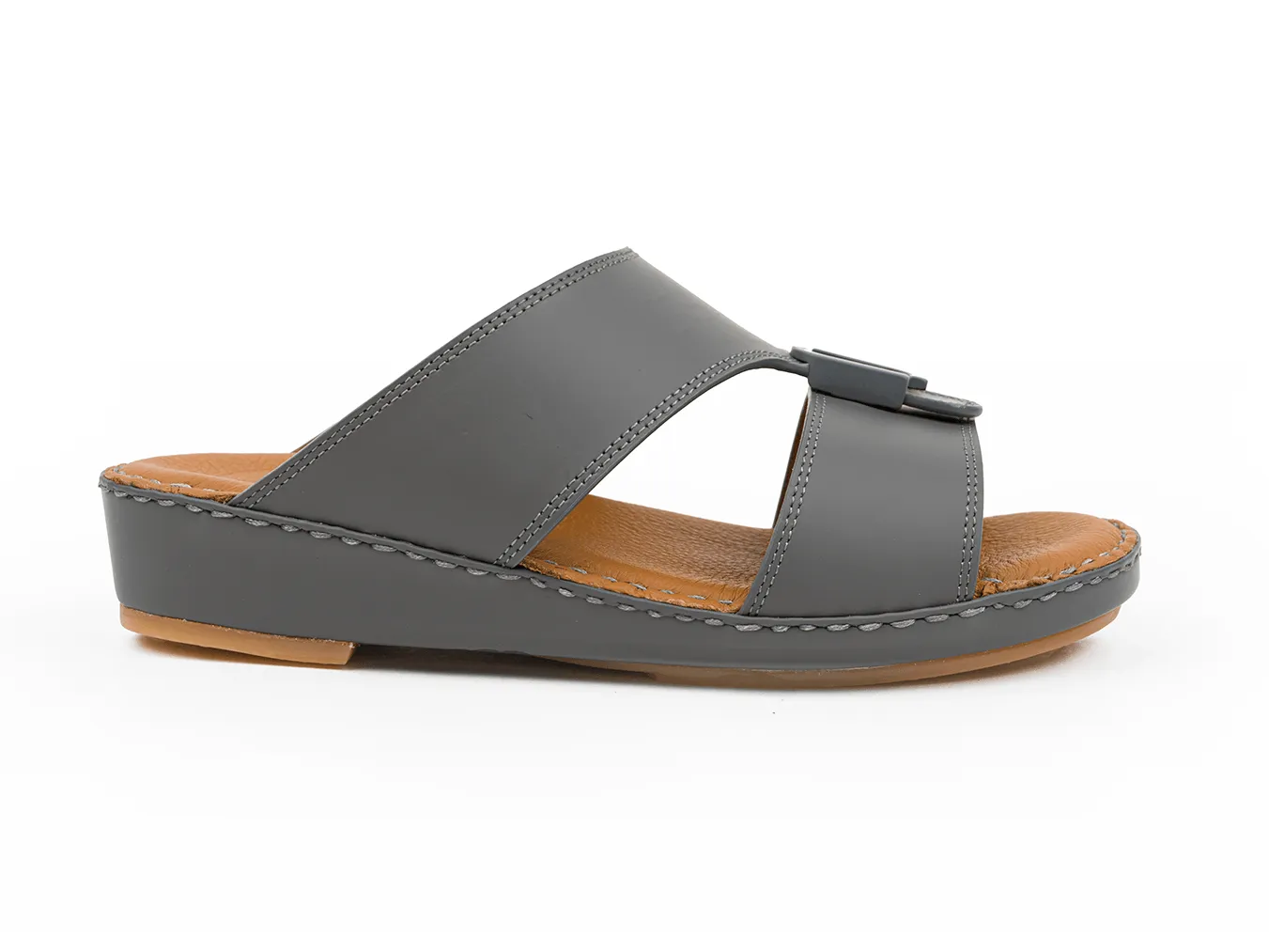 MATTE BOYS CLASSIC DAVINCI ARABIC SANDALS LIGHT GREY