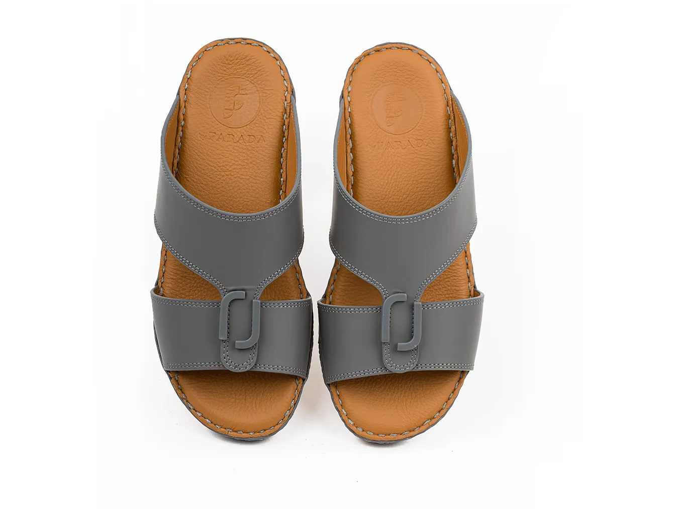 MATTE BOYS CLASSIC DAVINCI ARABIC SANDALS LIGHT GREY