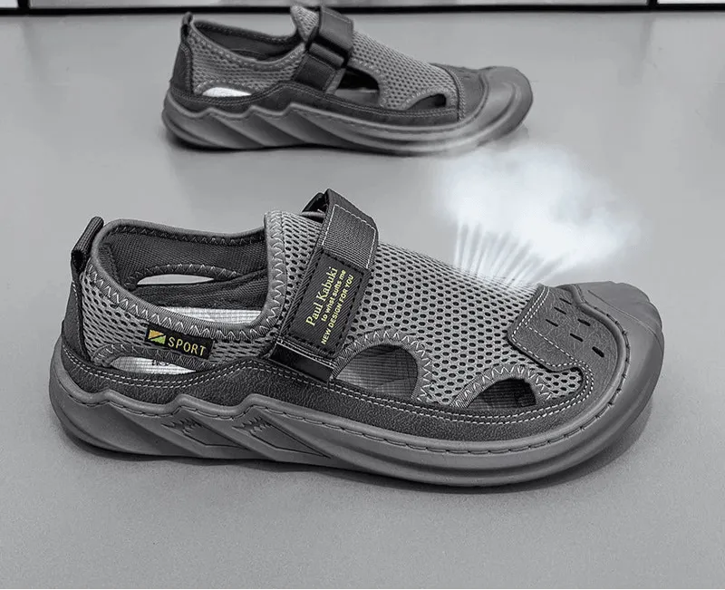 Men's Sandals Hollow Men's Sports Shoes Outdoor Non-slip Man Beach Shoes