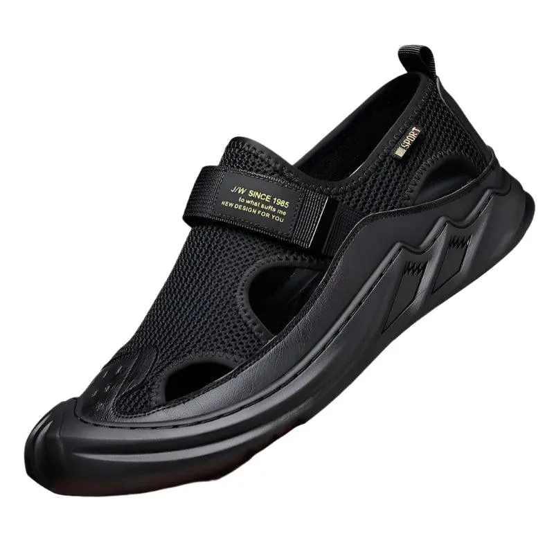 Men's Sandals Hollow Men's Sports Shoes Outdoor Non-slip Man Beach Shoes