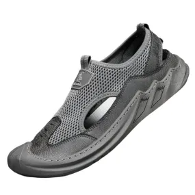 Men's Sandals Hollow Men's Sports Shoes Outdoor Non-slip Man Beach Shoes