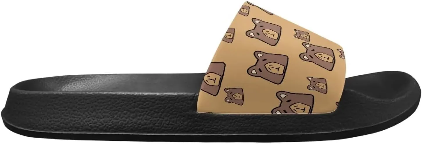 Men's Shower Shoes, Wear Resistant Shower Slippers, Lightweight Slides Sandals Pool Slides House Slipper Non-Slip Beach Sandal