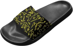 Men's Shower Shoes, Wear Resistant Shower Slippers, Lightweight Slides Sandals Pool Slides House Slipper Non-Slip Beach Sandal