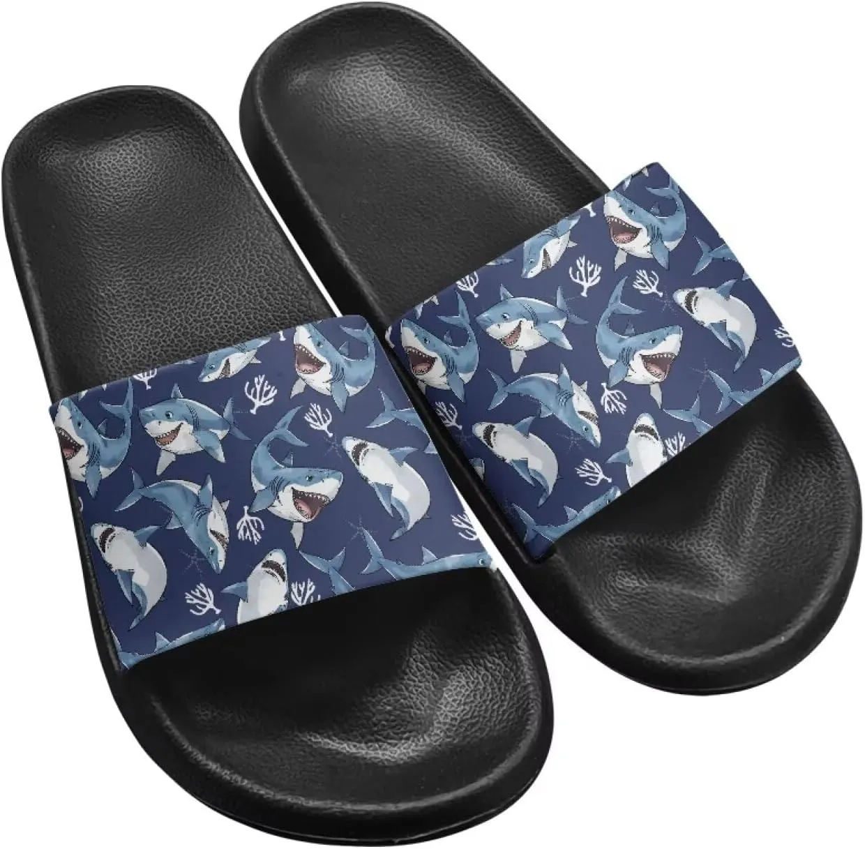 Men's Shower Shoes, Wear Resistant Shower Slippers, Lightweight Slides Sandals Pool Slides House Slipper Non-Slip Beach Sandal