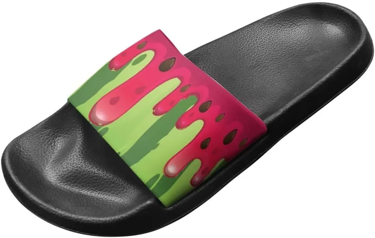 Men's Shower Shoes, Wear Resistant Shower Slippers, Lightweight Slides Sandals Pool Slides House Slipper Non-Slip Beach Sandal