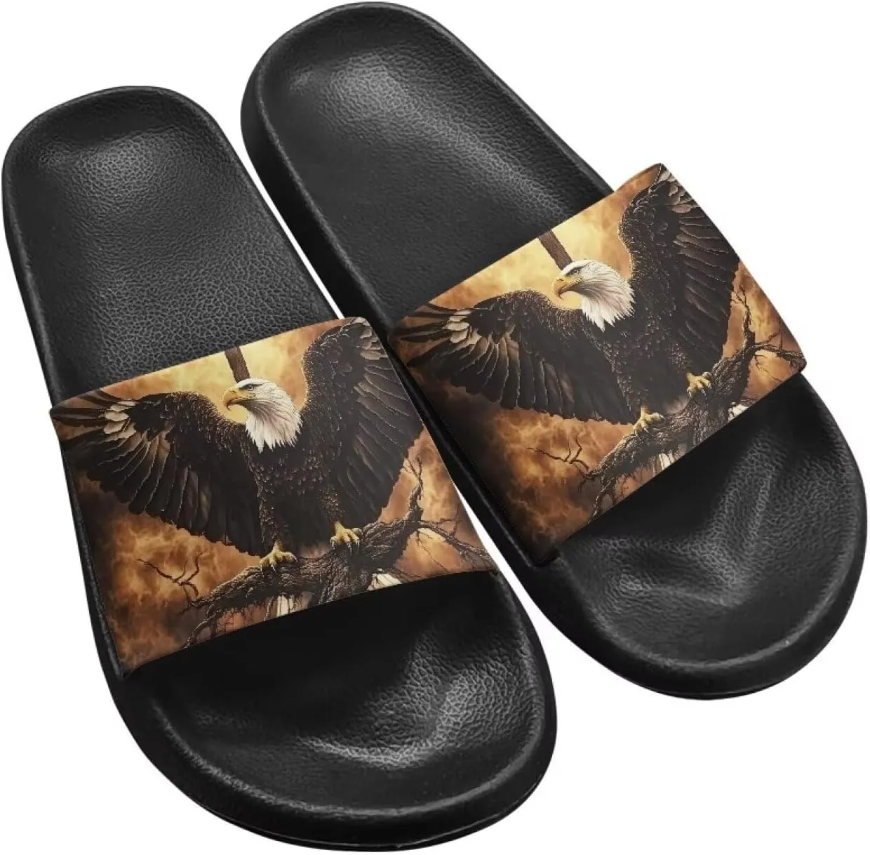 Men's Shower Shoes, Wear Resistant Shower Slippers, Slides Sandals Lightweight Pool Slides House Slipper Non-Slip Beach Sandal