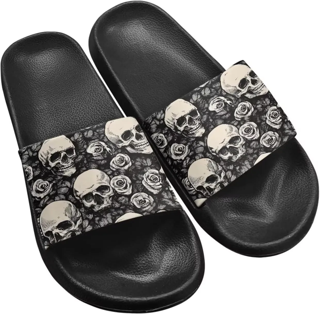 Men's Shower Shoes, Wear Resistant Shower Slippers, Slides Sandals Lightweight Pool Slides House Slipper Non-Slip Beach Sandal