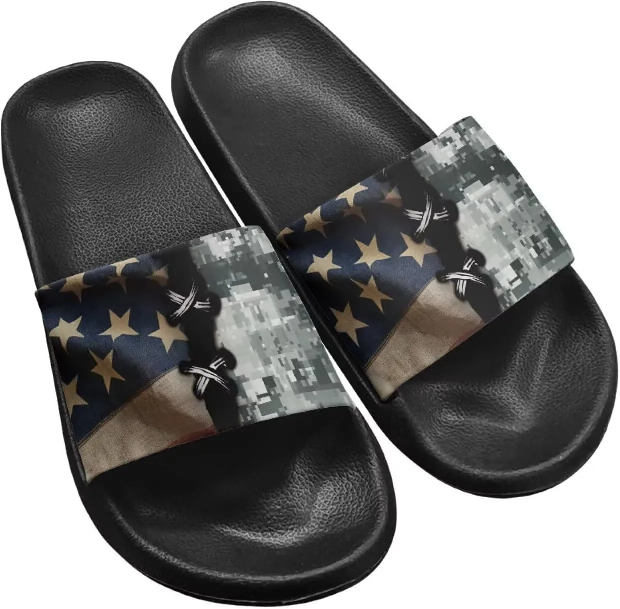 Men's Shower Shoes, Wear Resistant Shower Slippers, Slides Sandals Lightweight Pool Slides House Slipper Non-Slip Beach Sandal