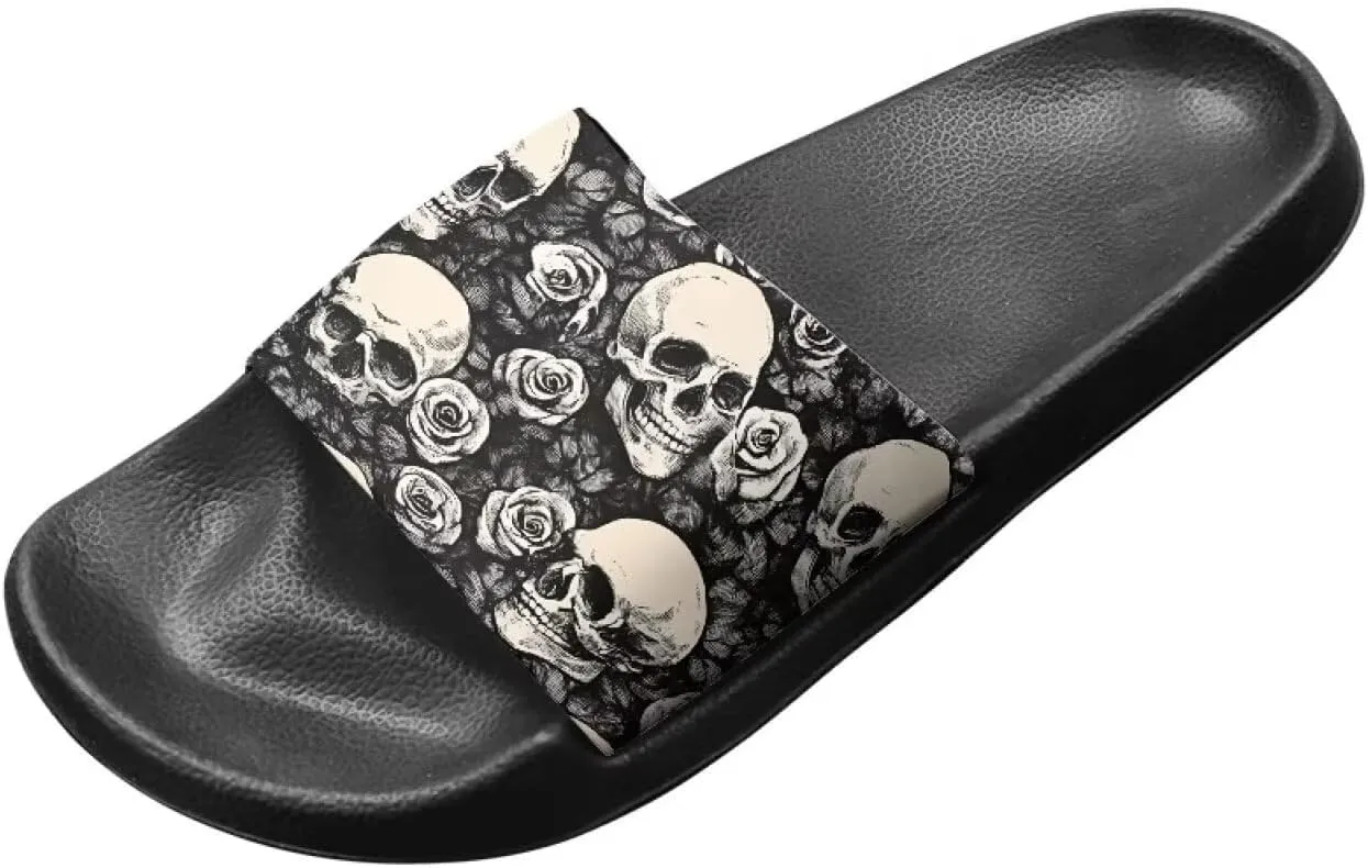 Men's Shower Shoes, Wear Resistant Shower Slippers, Slides Sandals Lightweight Pool Slides House Slipper Non-Slip Beach Sandal
