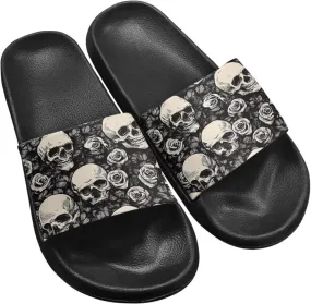 Men's Shower Shoes, Wear Resistant Shower Slippers, Slides Sandals Lightweight Pool Slides House Slipper Non-Slip Beach Sandal