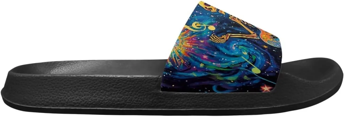 Men's Shower Shoes, Wear Resistant Shower Slippers, Slides Sandals Lightweight Pool Slides House Slipper Non-Slip Beach Sandal