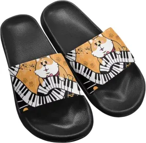 Men's Shower Shoes, Wear Resistant Shower Slippers, Slides Sandals Lightweight Pool Slides House Slipper Non-Slip Beach Sandal