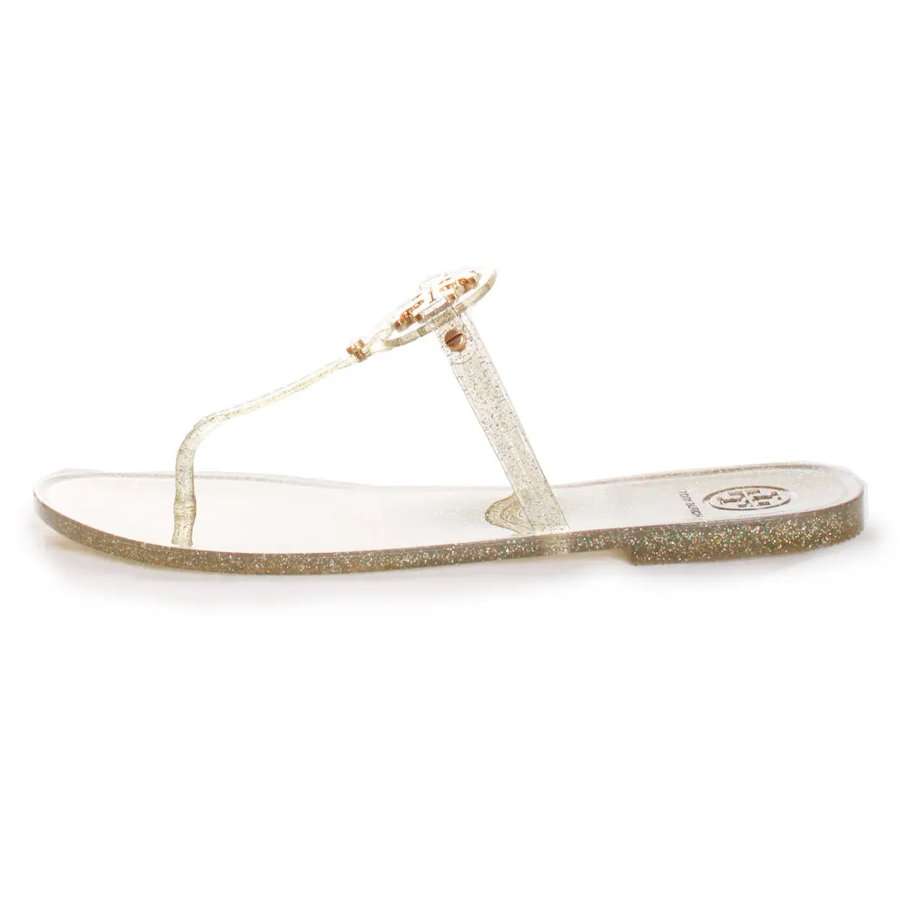 Mini Miller Jelly Flat Thong Sandals