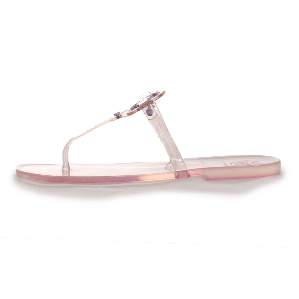 Mini Miller Jelly Flat Thong Sandals