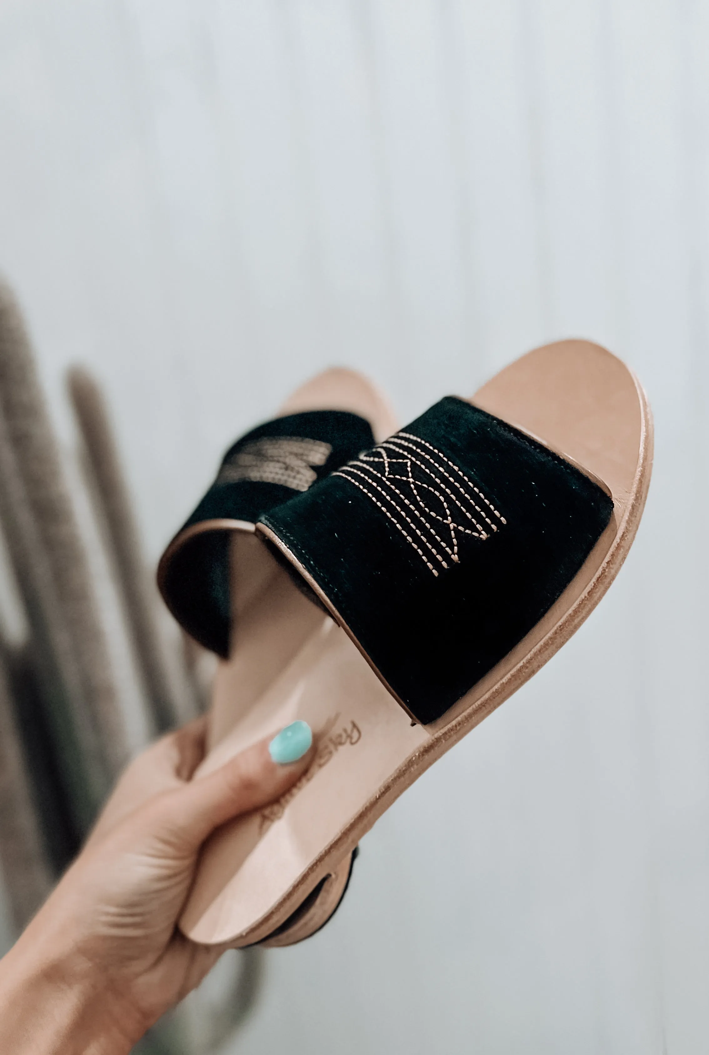 Nadia Boot Stitch Black & Copper
