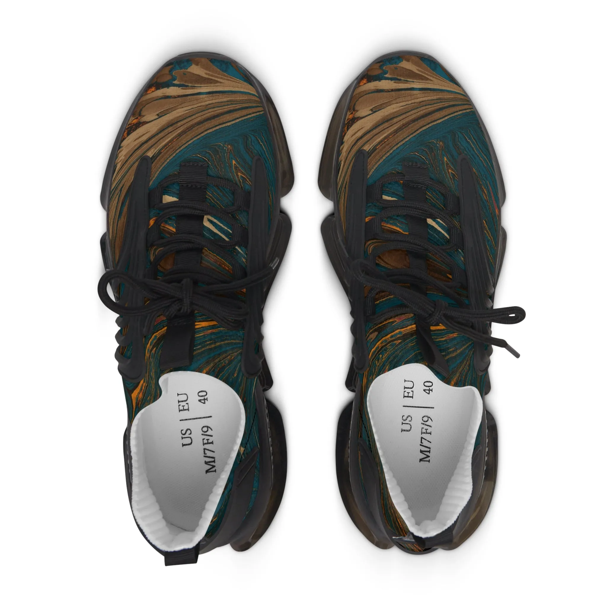 Paint Swirls - Women's Mesh Sneakers