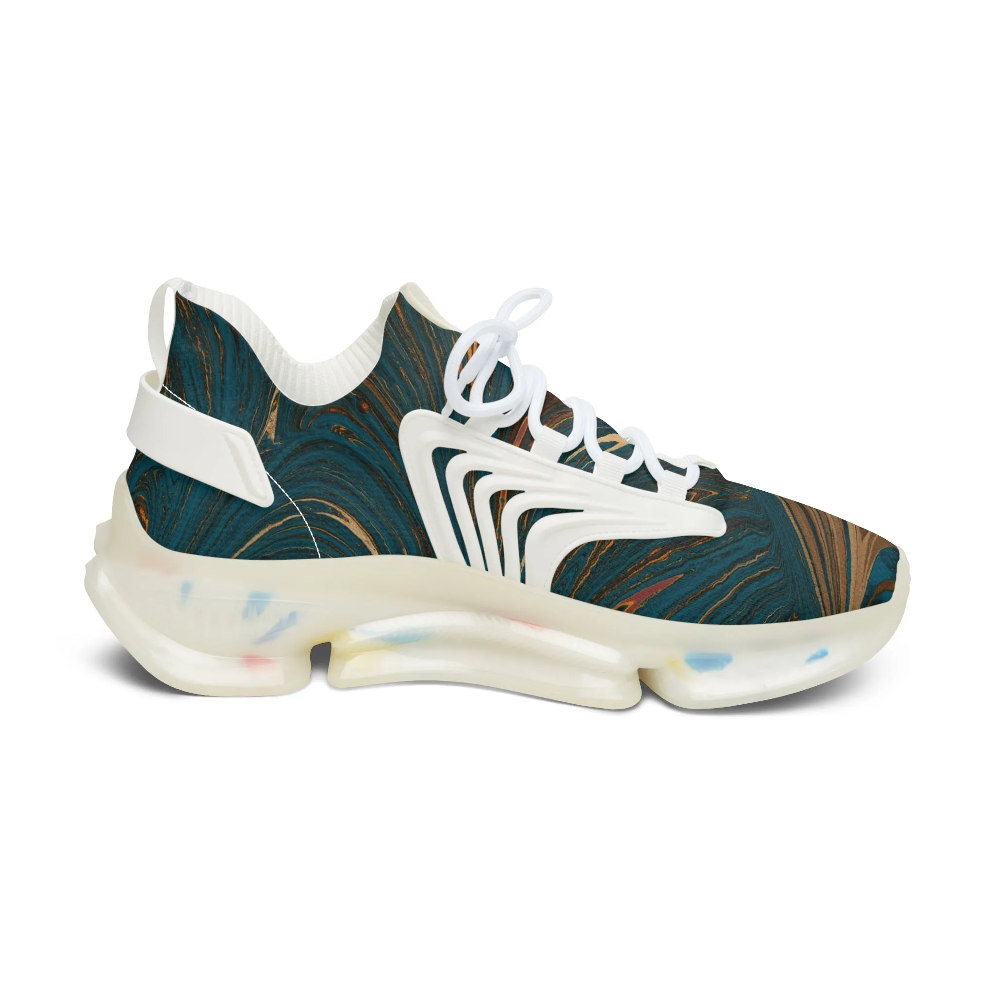 Paint Swirls - Women's Mesh Sneakers