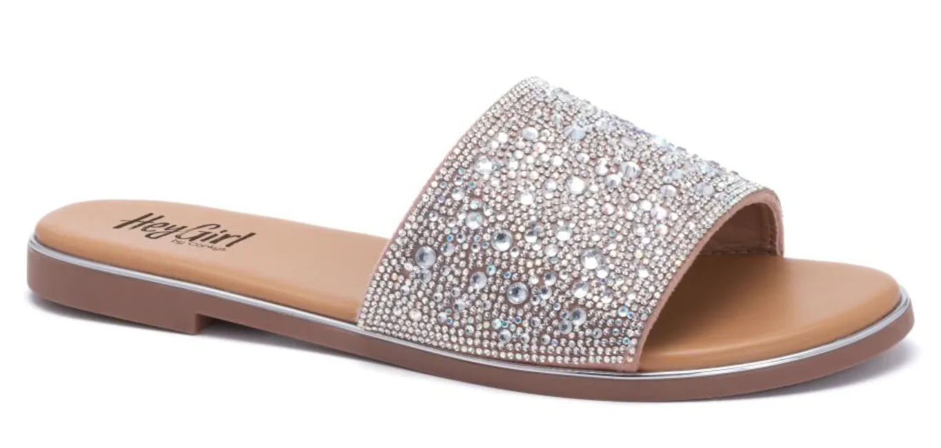 Pizzazz Clear Jewels Sandals