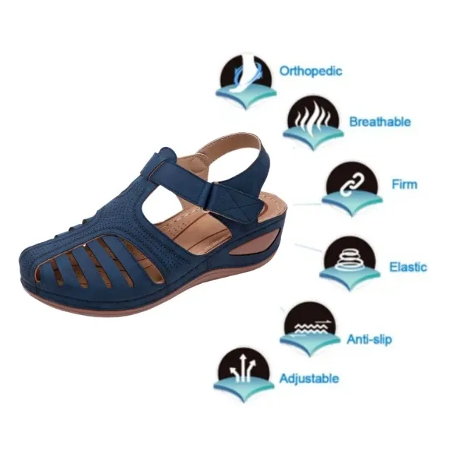 PREMIUM ORTHOPEDIC ROUND TOE SANDALS (#1 MOST WANTED)