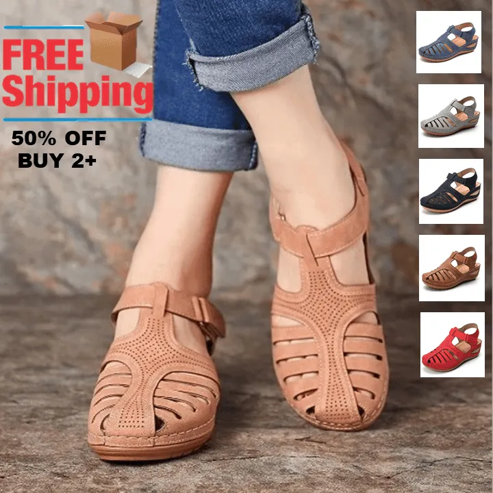 PREMIUM ORTHOPEDIC ROUND TOE SANDALS (#1 MOST WANTED)