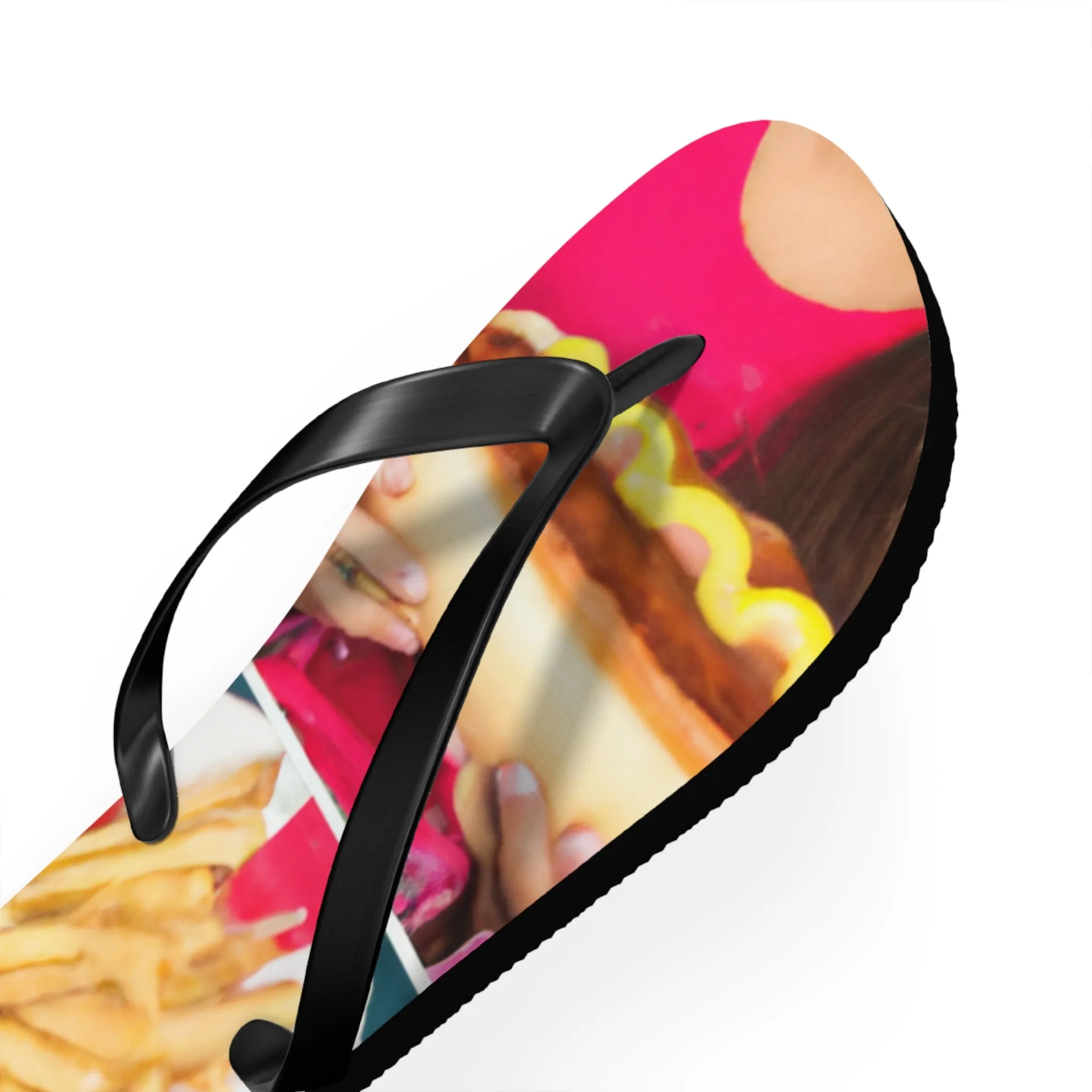 "Retro Food Slippers" - Flip Flop