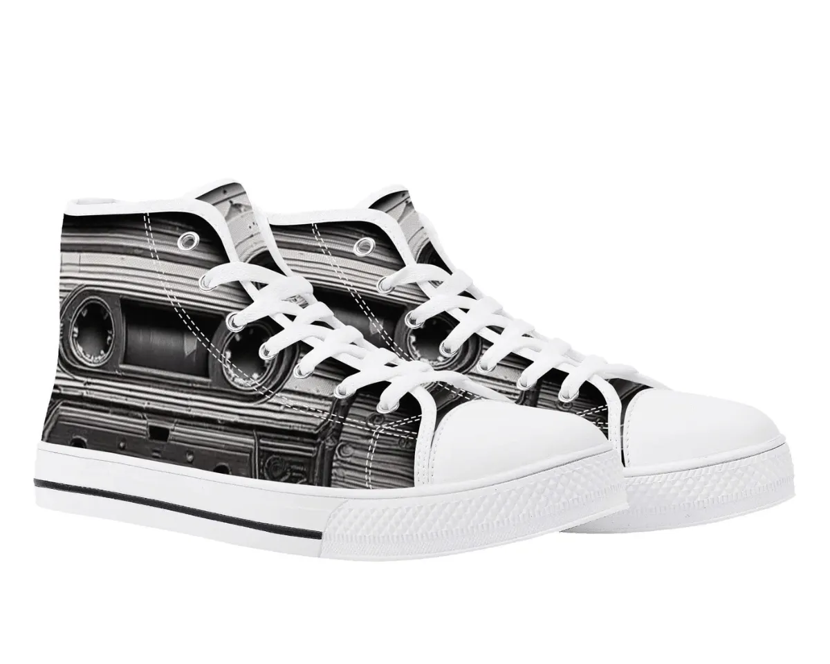 Retro Cassette High Tops