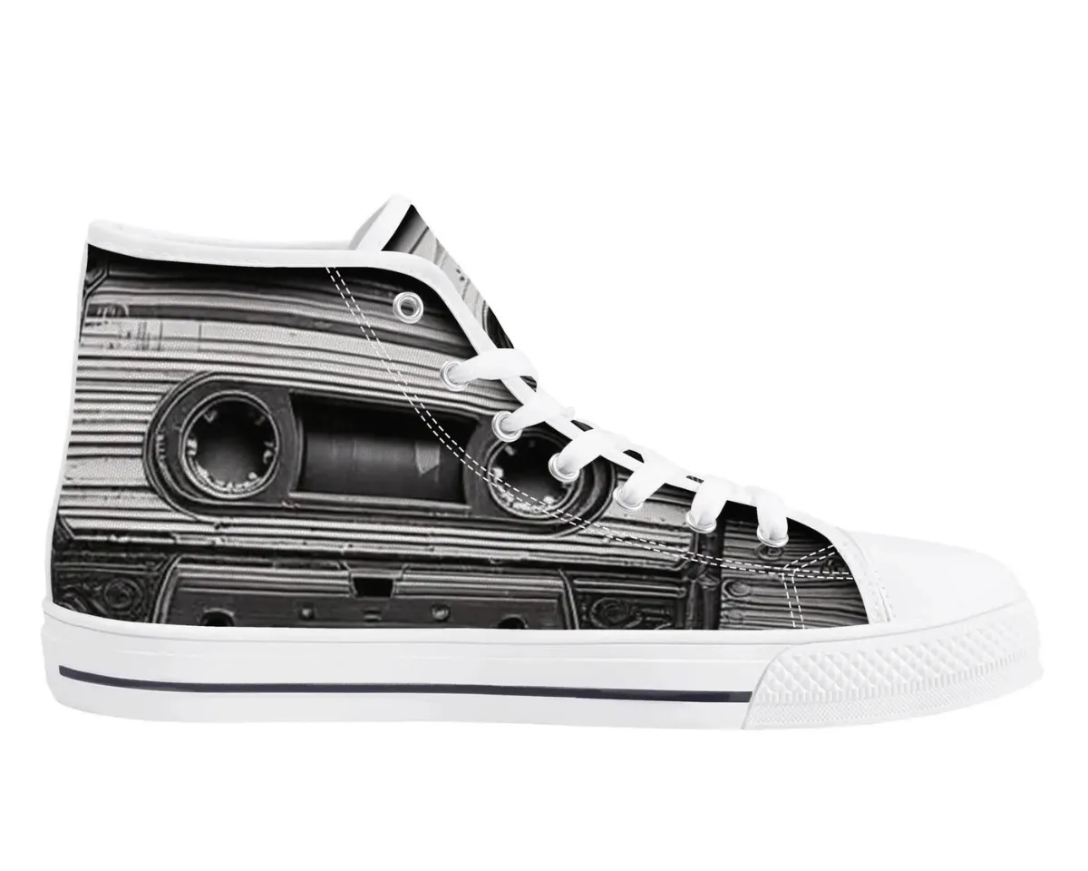 Retro Cassette High Tops