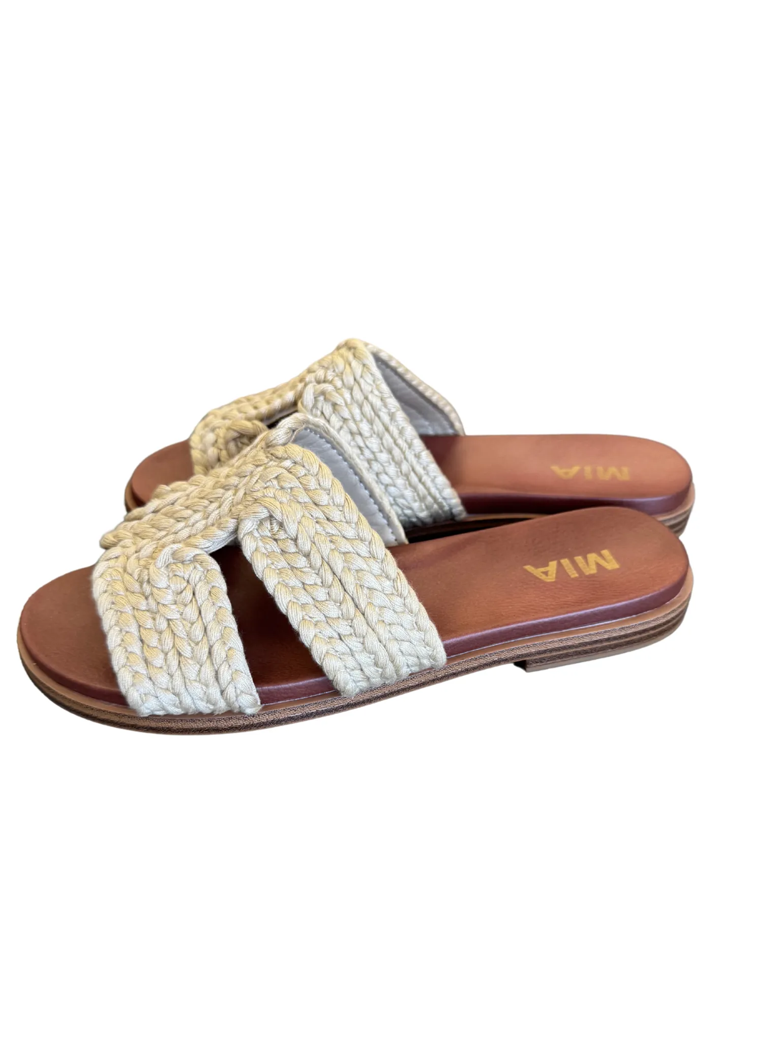 Rope Me In Natural Sandals