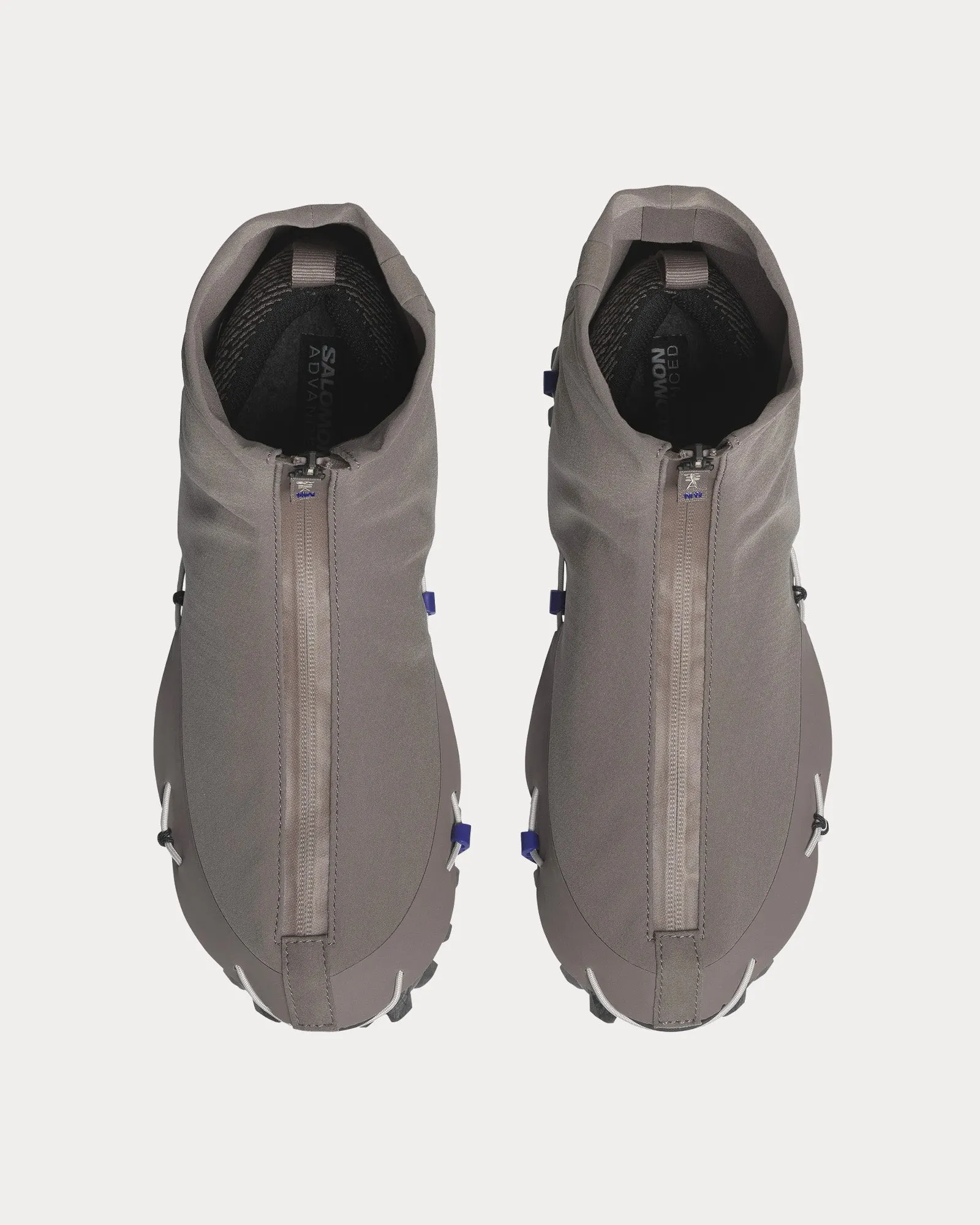 Snowclog Advanced Iron / Silver Cloud / Clematis Blue Slip On Sneakers
