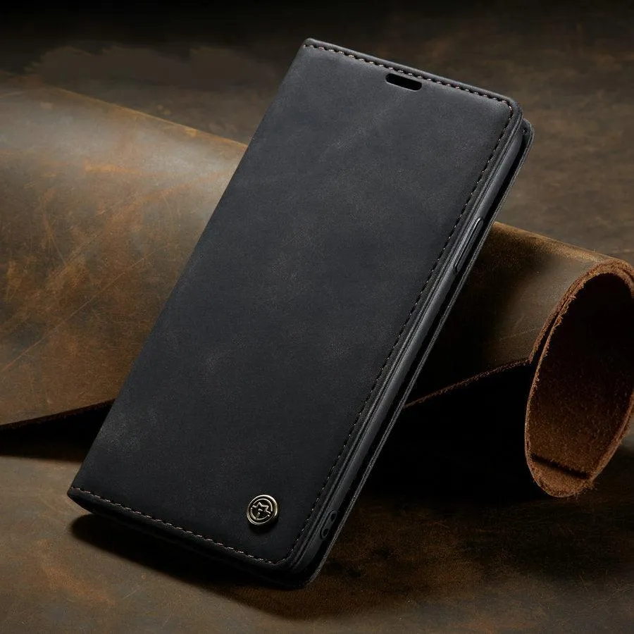Soft Retro Leather Magnetic Flip Case For iPhone 11 Pro Max X XR XS Max 6 6s 7 8 Plus SE
