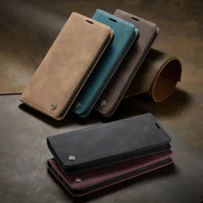 Soft Retro Leather Magnetic Flip Case For iPhone 11 Pro Max X XR XS Max 6 6s 7 8 Plus SE