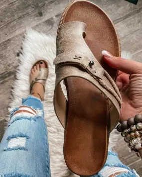 Sonicelife  Summer Slipper Women Retro Flip-Flops Slippers Flat Casual Non-Slip Ladies Slides Beach Sandals Females Women Shoes 2024 New