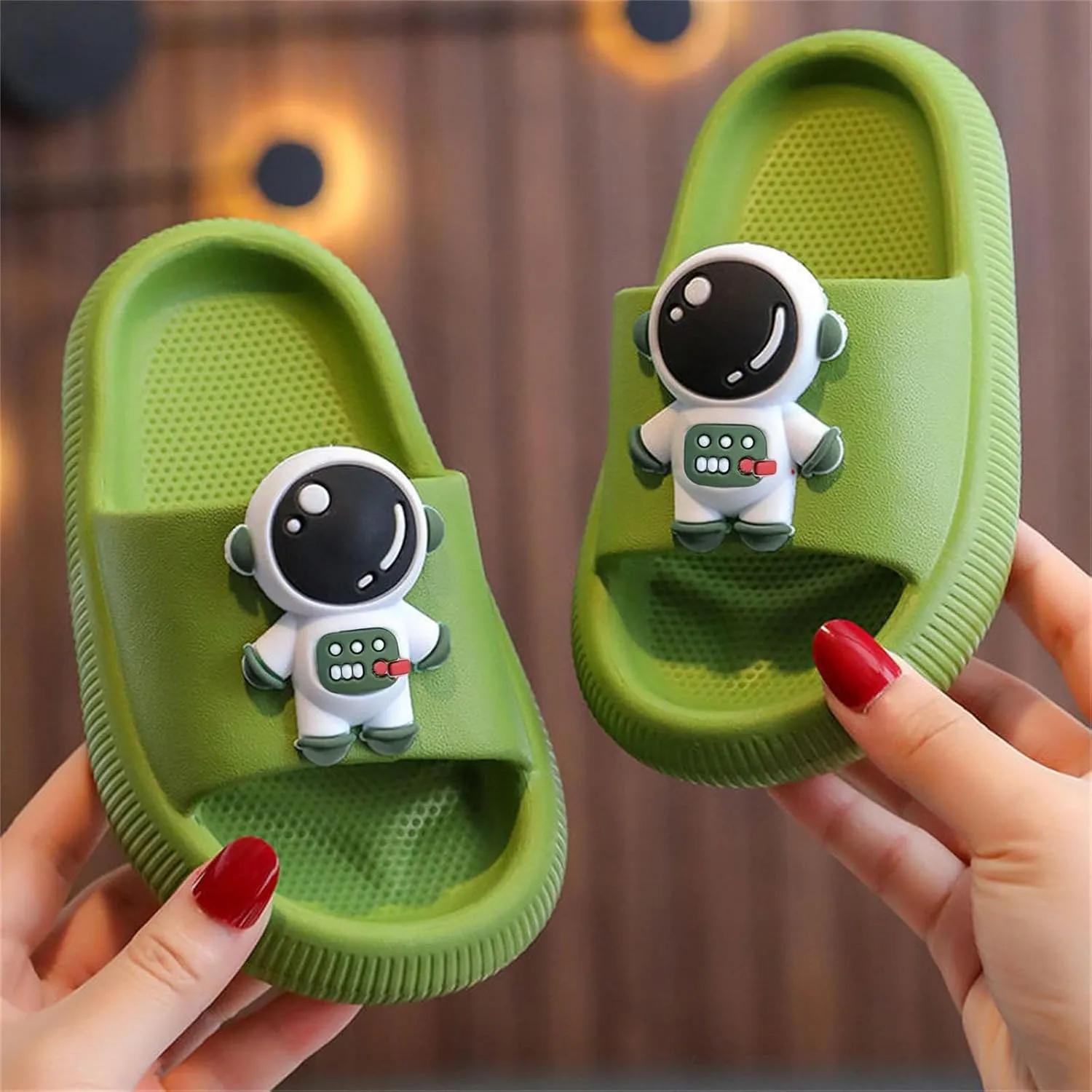 Toddler Boys Pool Slides Sandals Baby Infant Kids Foam Non Slip Water Slippers Summer Pool Beach Shower Water Shoes