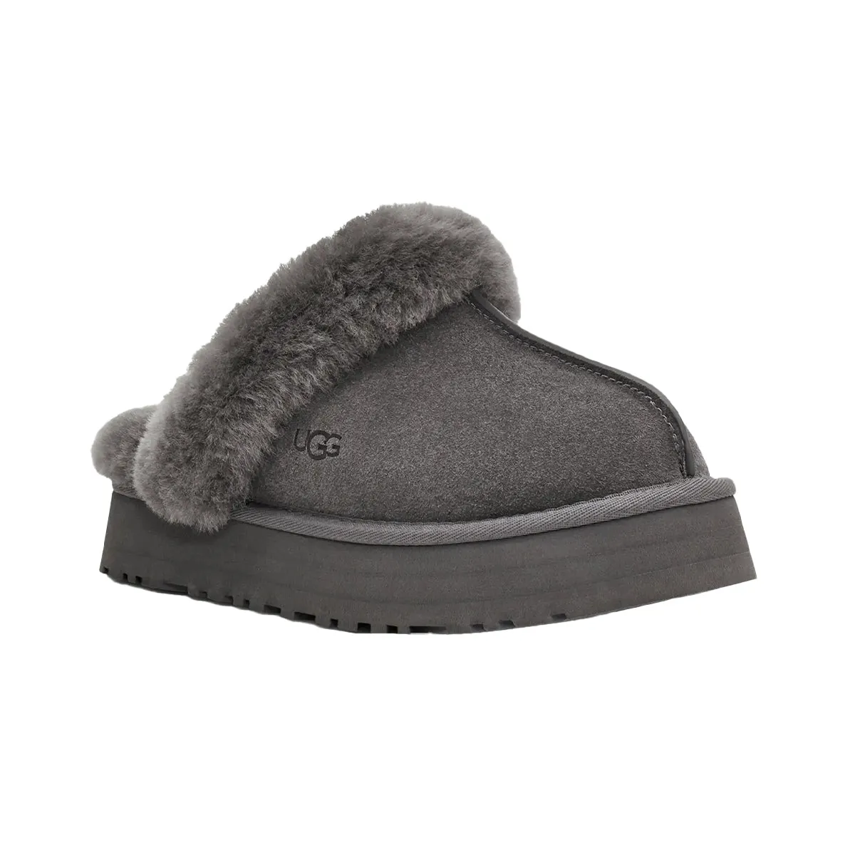 UGG Womens Disquette Slippers 1122550-CHRC Charcoal