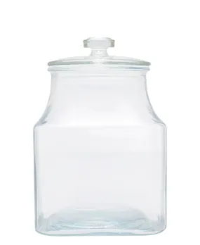 Verona Borosilicate Large Canister - Clear