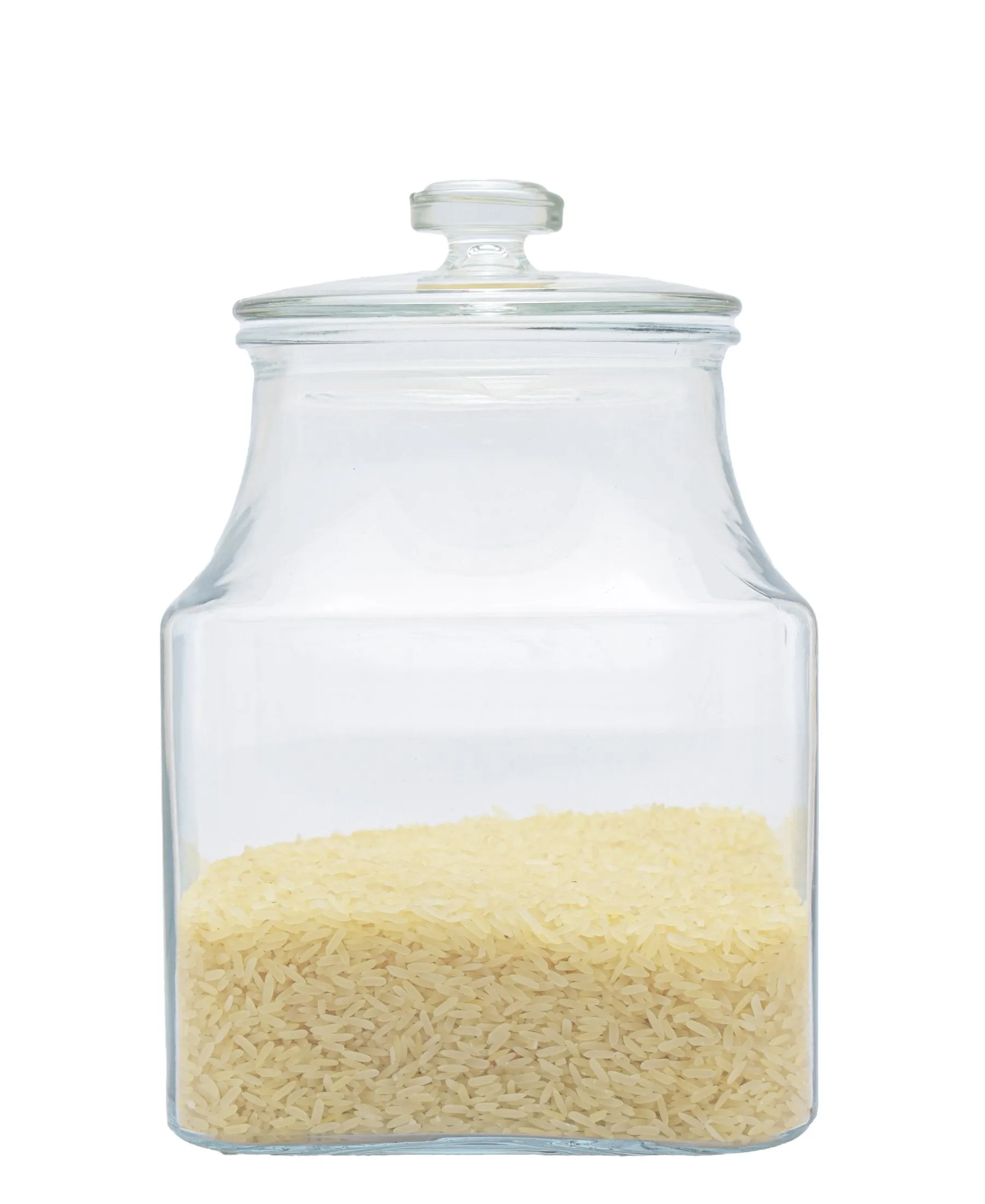 Verona Borosilicate Large Canister - Clear