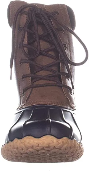 Weatherproof Vintage Men's Adam2 Leather Duck Boots  Color Tan Size 8M