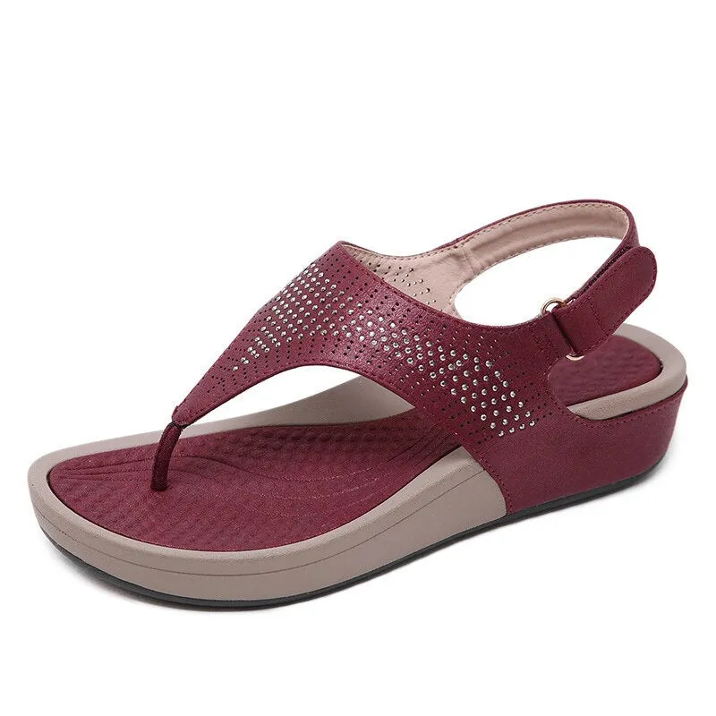 Woman Retro Sandals Women Flip Flops