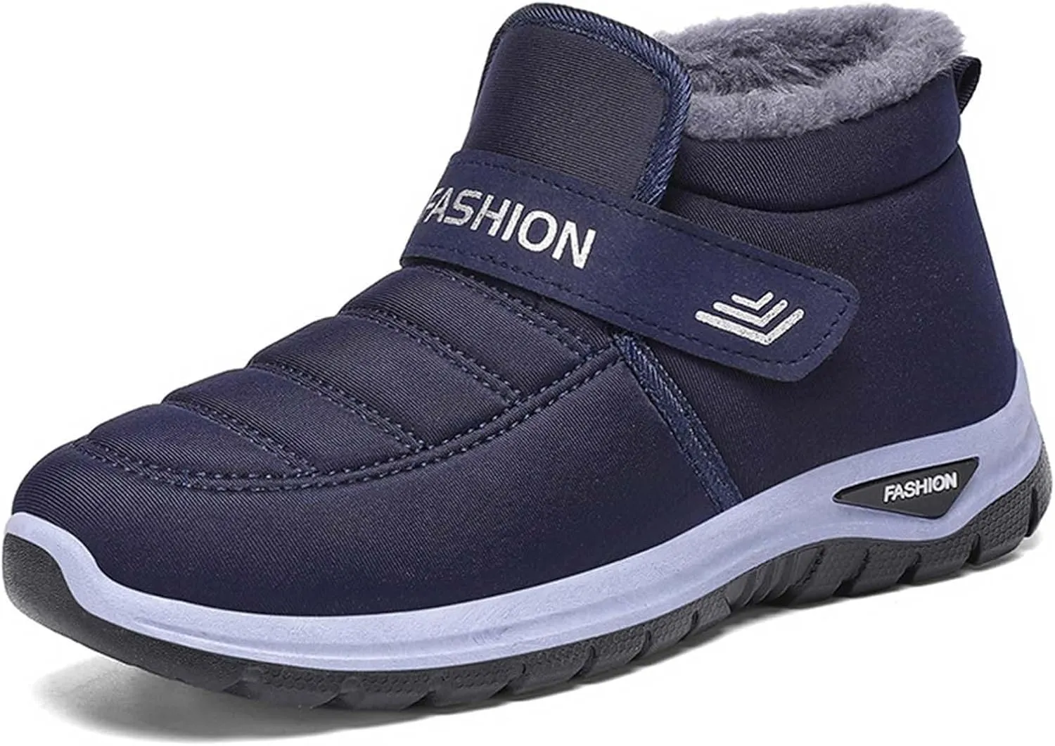 Women's Snow Boots with Heels Winter Boots for Ladies Non Slip Womens Fur Lined Ankle Boot Barefoot Shoes Grounded Footwear Hiking Platform Boots Men Mens Booties Winter
